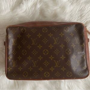 Louis Vuitton Brown Monogram Men's Bag